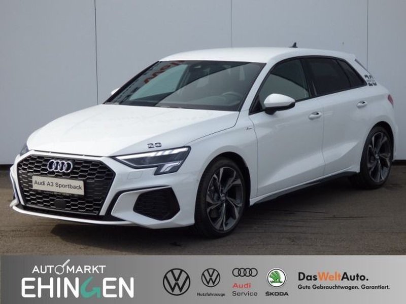 Audi A3 Sportback 35 TDI S tronic S Line +LED+NAVI+18ALU+ Jahreswagen